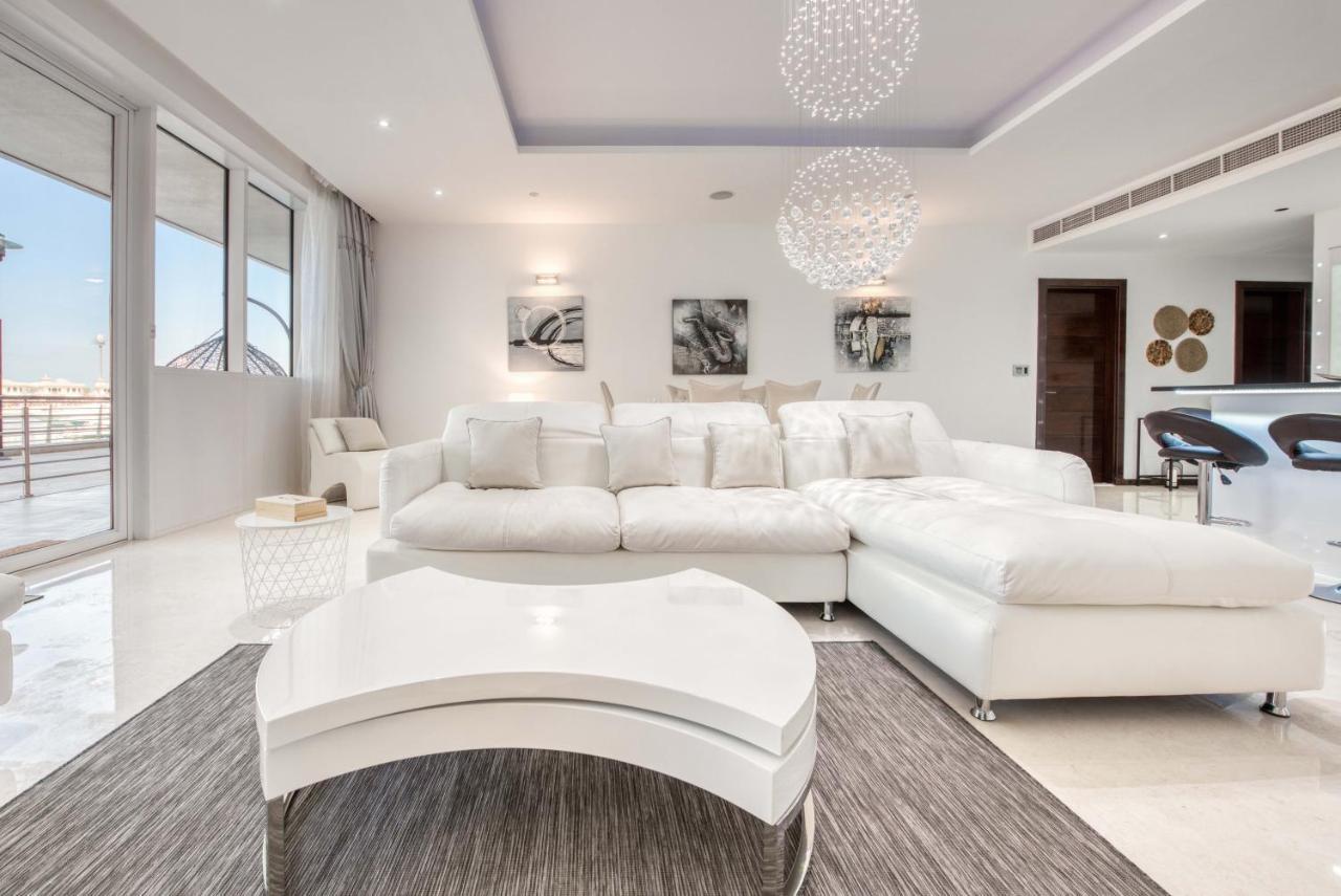 ドバイMaison Privee - Spacious Apt On Palm Jumeirah W Sea Views And Premium Facilities Accessアパートメント エクステリア 写真