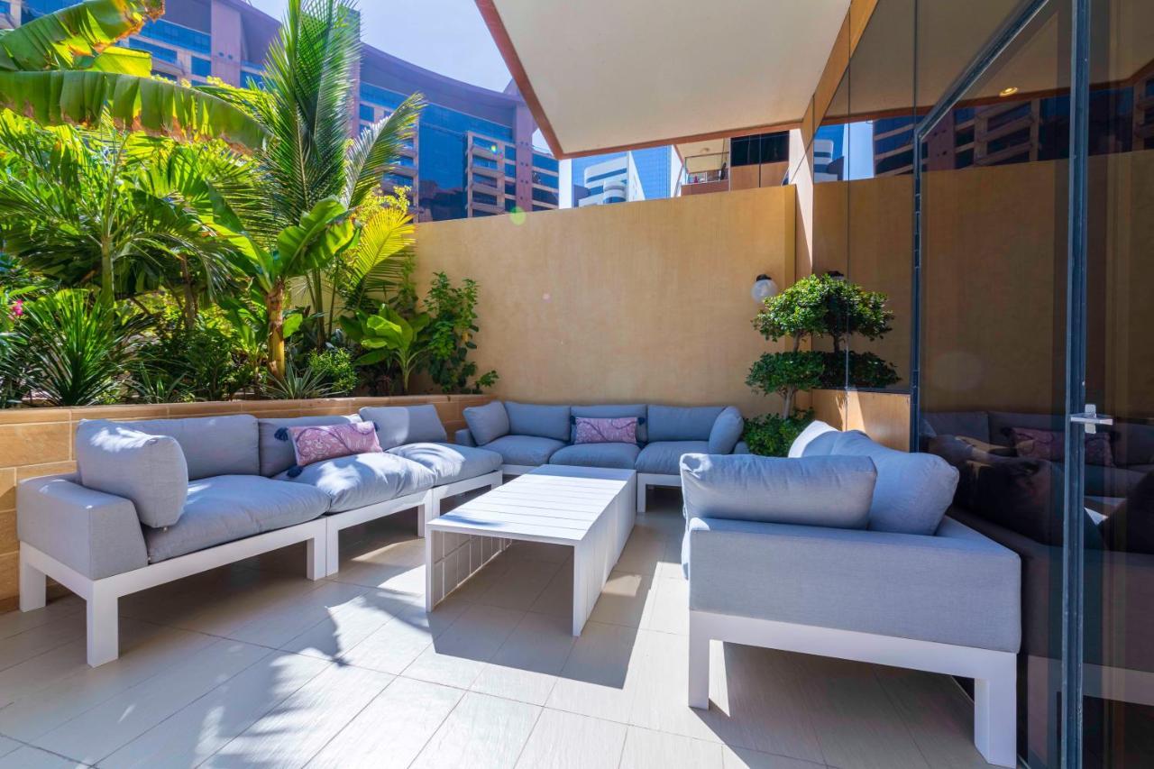ドバイMaison Privee - Spacious Apt On Palm Jumeirah W Sea Views And Premium Facilities Accessアパートメント エクステリア 写真